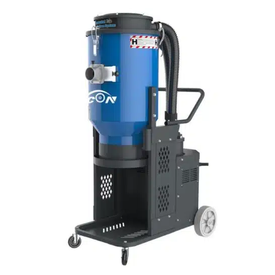 BYCON Cycloonstofzuiger HEPA H13 230 V – AVC-3000P 3-motorig – Auto Pulsing-filtersysteem