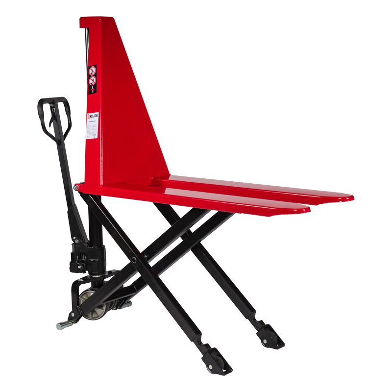 Weldon Manuele Schaarpalletwagen – 1000 kg – 800 mm hefhoogte