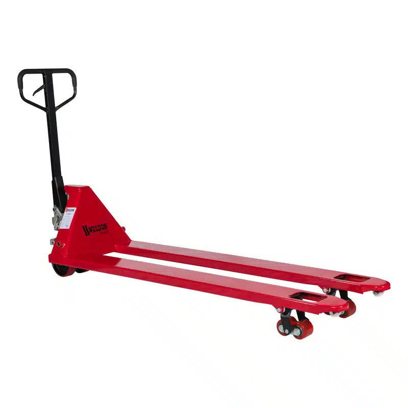 Weldon Palletwagen extra lang - 2000 kg - 1800 mm vork