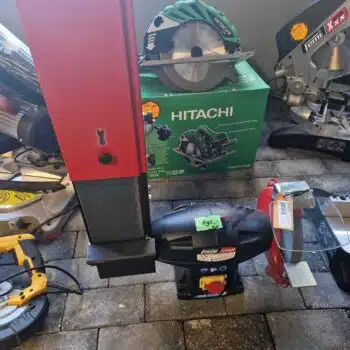 Femi 294N Combi werkbank bandschuurmachine – 850 Watt – 400V BuitenKansje!