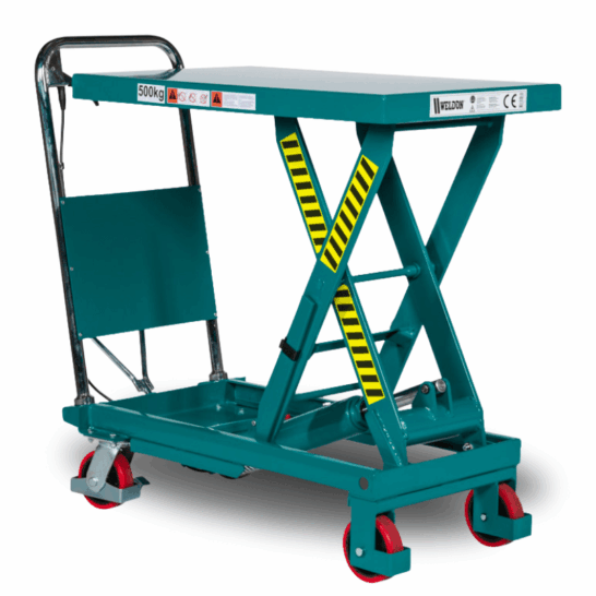 Weldon Mobiele Heftafel - 500 kg - 900 mm max hefhoogte