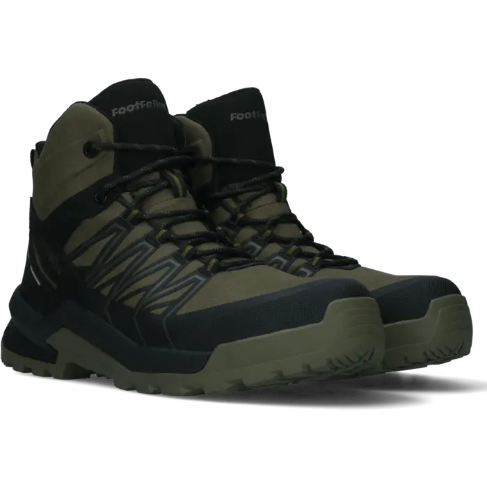FootFella Werkschoenen Duncan S7S – Zwart/Olijf