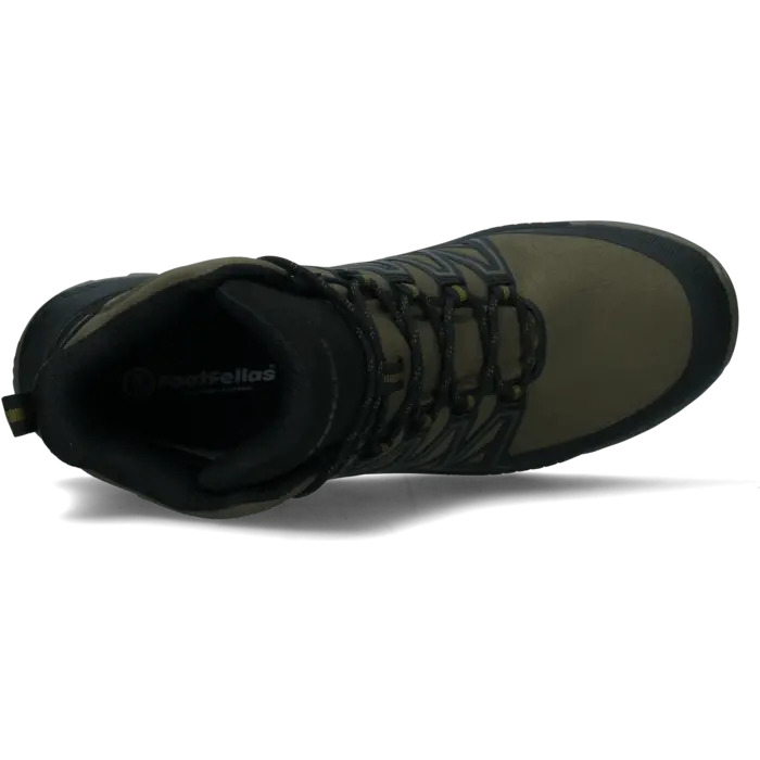 FootFella Werkschoenen Duncan S7S – Zwart/Olijf