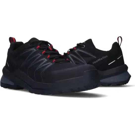 FootFella Werkschoenen Jack S3S - Zwart/Rood