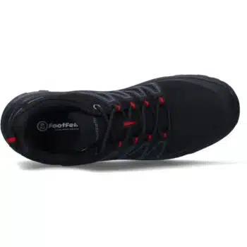 FootFella Werkschoenen Jack S3S - Zwart/Rood
