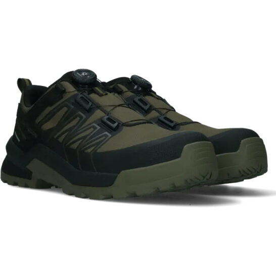 FootFella Werkschoenen Max S7S - Zwart/Olijf