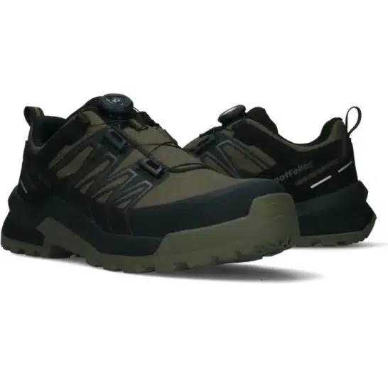 FootFella Werkschoenen Max S7S - Zwart/Olijf