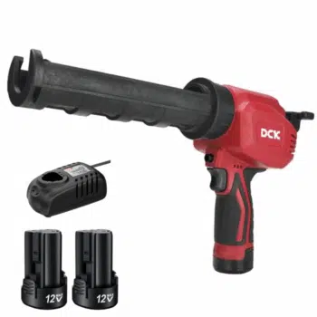 DCK Accu Kitspuit - 12V SET incl. 2x 2,0Ah Accu & 3A lader - KDPJ12(EK) - 300 ml en 600 ml