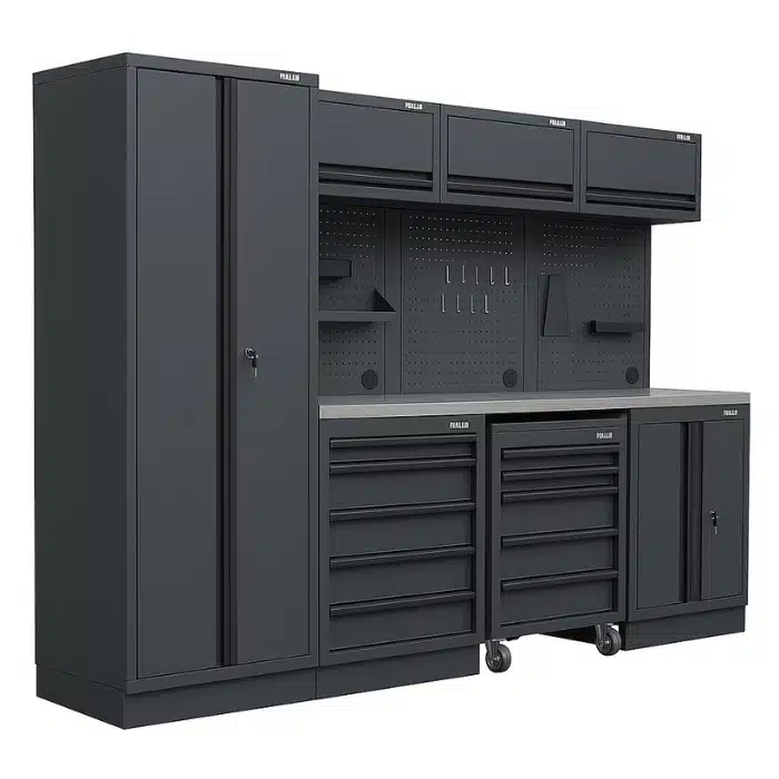 Pillar Werkplaatsinrichting RVS werkblad