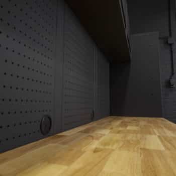 Pillar Werkplaatsinrichting Modulair – Hardhouten werkblad – diepte 61,5 cm – Midnight Black design - Afbeelding 17