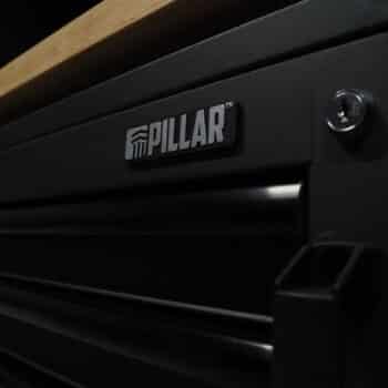 Pillar Werkplaatsinrichting Modulair – Hardhouten werkblad – diepte 61,5 cm – Midnight Black design - Afbeelding 3