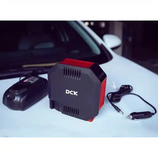 DCK KDQE120DK accu compressor 20V 2,0Ah