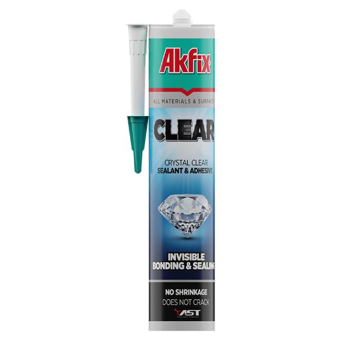 AKFIX Clear AST Hybrikit MS Polymeer Transparant – 290ML
