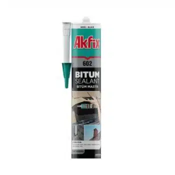 AKFIX Bitumenkit 602 vezelversterkt - 310ML