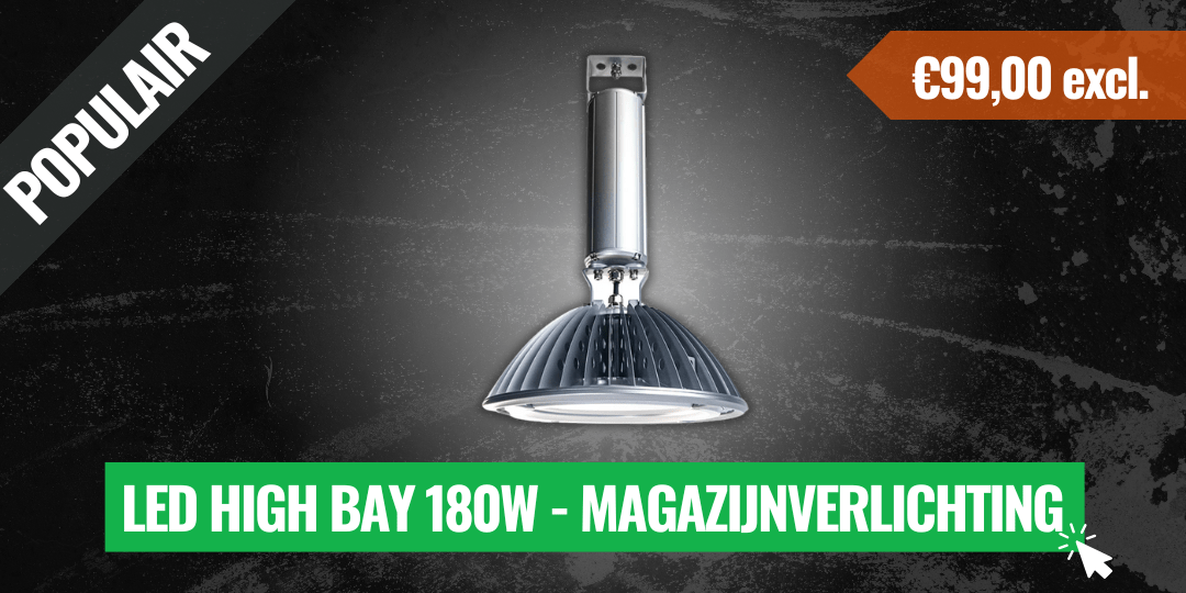 Led High Bay 180W Magazijnverlichting bij BJC Tools