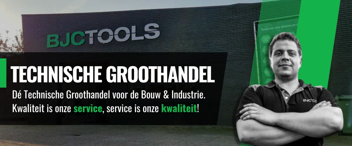 Technische grootdhandel met machines voor Bouw & Industrie - BJC Tools