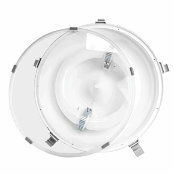 HR Inductie High Bay 5000K 230V +Schucko 250W - 25.000 lm, IP67 - Afbeelding 4