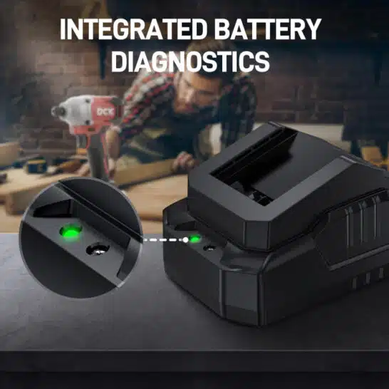 DCK FFCL20-02-EA lader 20V 2,0Ah