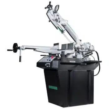 EGGENBERG EBS2645 Bandzaagmachine voor metaal 230V met groot zaagbereik en verstelbare werktafel