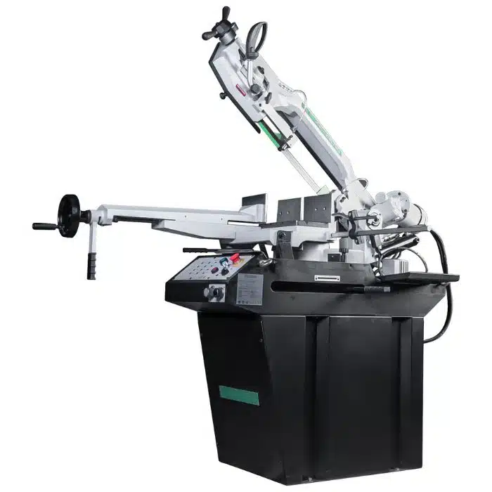 EGGENBERG EBS2645 Bandzaagmachine voor metaal 230V met groot zaagbereik en verstelbare werktafel