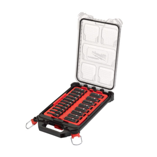 doppenset Milwaukee ⅜" SHOCKWAVE PACKOUT doppenset