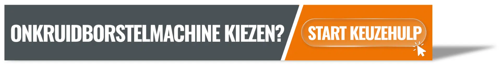 Start de keuzehulp voor onkruidborstelmachines