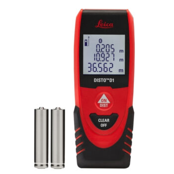 Leica DISTO D1 Laser Afstandsmeter – 40 m – Bluetooth & Compact