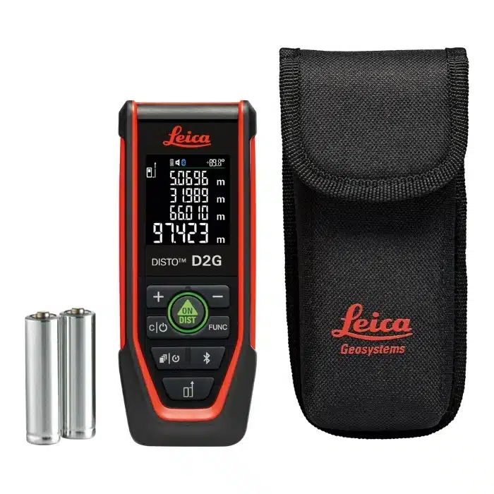 Leica DISTO D2G-2 Laser Afstandsmeter - 100 m - Bluetooth & Richtvizier