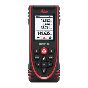 Leica DISTO X3 Laser Afstandsmeter – 150 m – Robuust & IP65