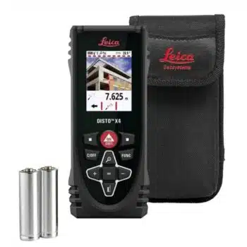 Leica DISTO X4 Laser Afstandsmeter – 150 m – Pointfinder Camera & IP65