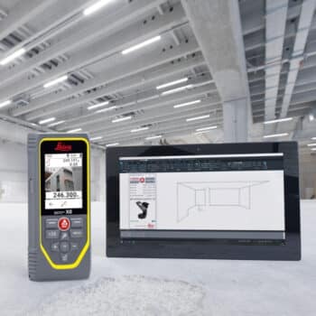 Leica DISTO X6-1 P2P Package Laser Afstandsmeter – 250 m – 3D P2P & CAD Meetset - Afbeelding 4