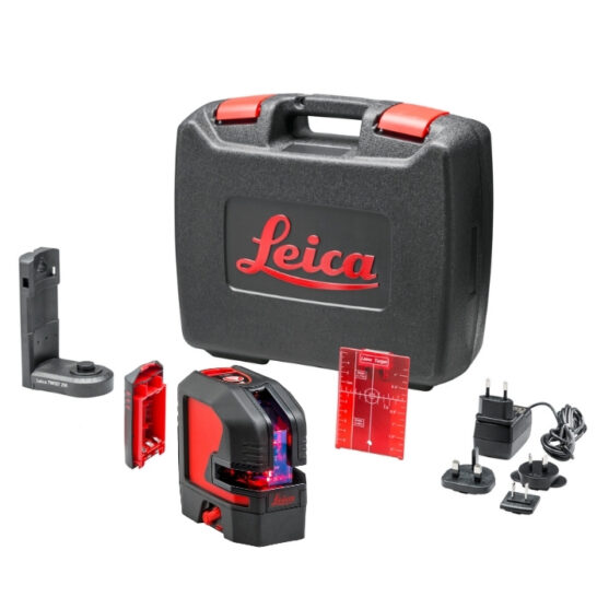 Leica Lino L2 Kruislijnlaser – Li-Ion Accu – Magnetische Adapter & IP54 Leica Lino L2 Kruislijnlaser – Li-Ion Accu – Magnetische Adapter & IP54