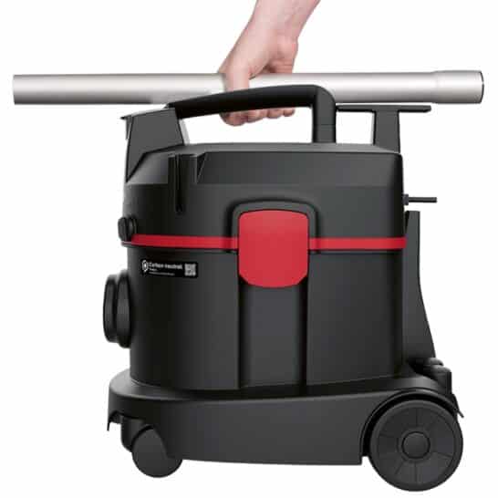 Stevig draaghandvat van de Sprintus Floory ZERO voor eenvoudig transport.