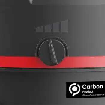 Instelknop van de Sprintus Floory ZERO voor het aanpassen van de zuigkracht.