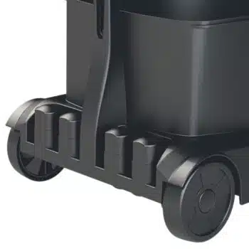 Detail van de achterkant van de Sprintus Floory ZERO stofzuiger.