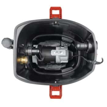 HydroX Works waterzuiger binnenkant filtersysteem