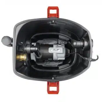 HydroX Works waterzuiger binnenkant filtersysteem