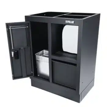 Pillar Multifunctionele Werkplaatskast 680 mm - Lade, Opbergruimte & Afvalvak - Afbeelding 3