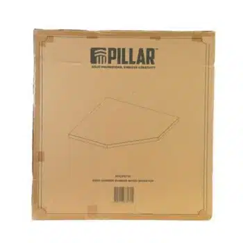 Pillar Hoekwerkblad Rubberhout 860x860mm - Diep Werkblad 38mm - Afbeelding 3