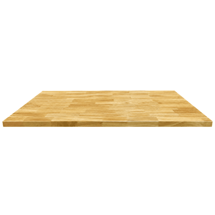 Pillar Werkblad Rubberhout 1360mm - Diep Werkblad 38mm