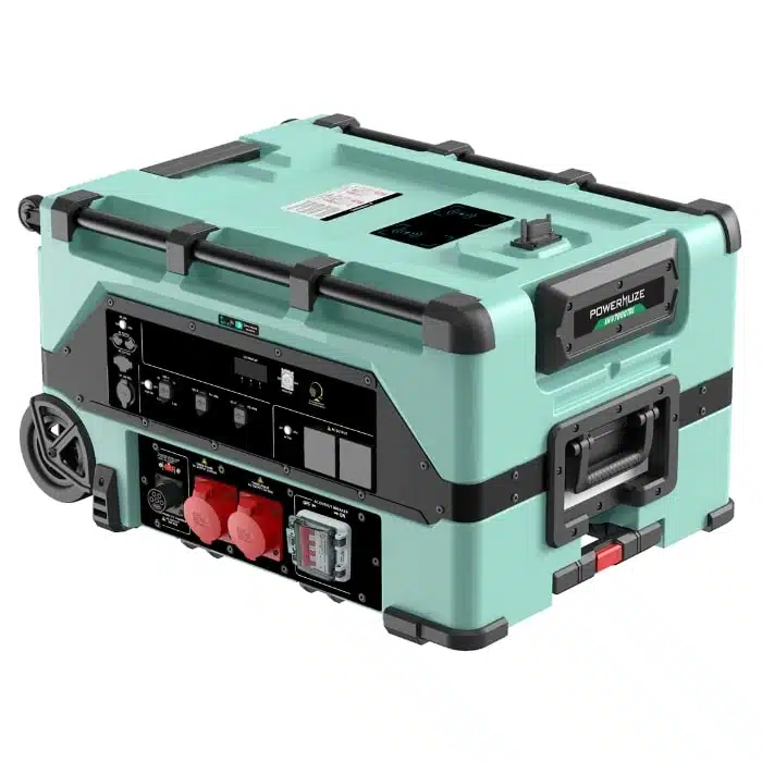 POWERMUZE INV7800TRI Draagbare Power Station 10000W / 18000W Piek - 7800Wh LiFePO4 3-Fase