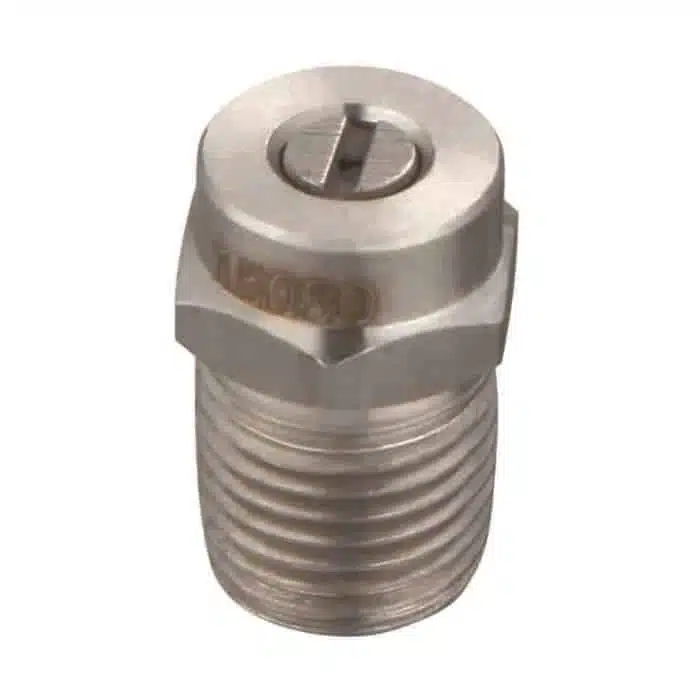 SprayMatix RVS Nozzle 25° 1/4" 0,45 mm 276 bar 150°C