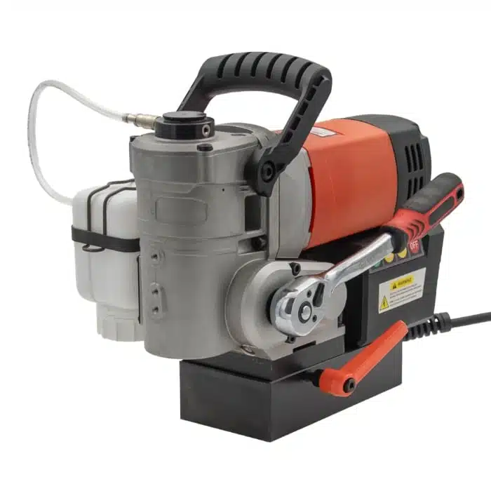 ZECO ZECOCUT35ANG-AUTO Magneetboormachine 35mm 1100W met Swivel Base en Automatische Voeding